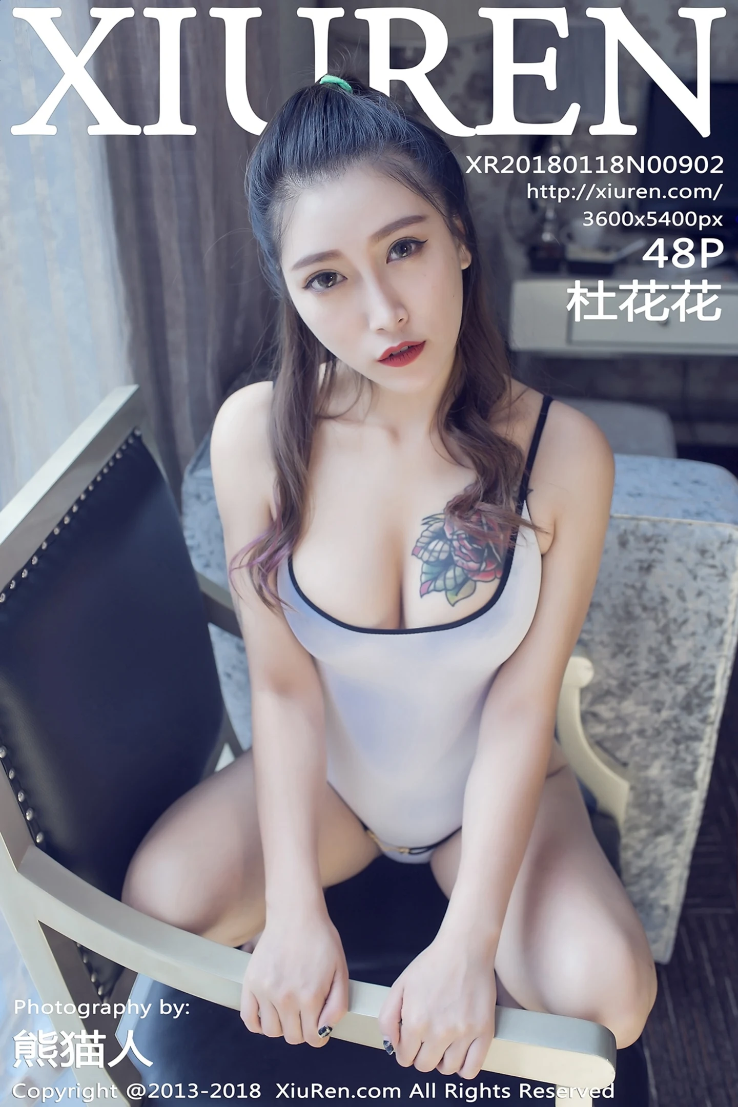 [XiuRen秀人网]No.902_嫩模杜花花开胸比基尼+日系连体泳衣秀完美身材爆乳诱惑写真48P-秀人网 - XiuRen.Pro